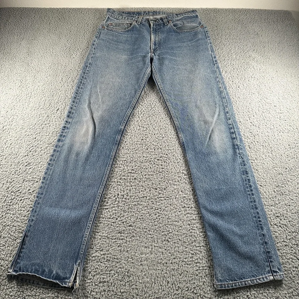 Vintage Levi's 505-0217 Jeans Mens‎ 33x34(32x34 Fits)Blue Straight Leg US 80's